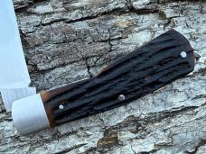 SACRED BEAR "TORY UTT" CUSTOM DARK STAG BONE GUNSTOCK