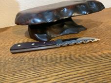 Hand Crafted Camping Hunting Knife from a Vintage File Made in USA