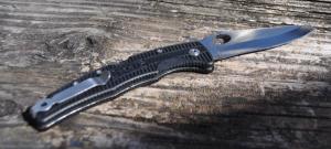 SOGzilla SP23CP 4 34quot Closed Mint Factory Edge 8CR13MOV Blade GRN Handle Up Down Clip Thumb Ramp