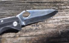 SOGzilla SP23CP 4 3/4" Closed Mint Factory Edge 8CR13MOV Blade GRN Handle Up Down Clip Thumb Ramp