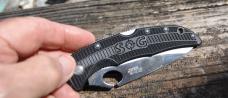 SOGzilla SP23CP 4 3/4" Closed Mint Factory Edge 8CR13MOV Blade GRN Handle Up Down Clip Thumb Ramp