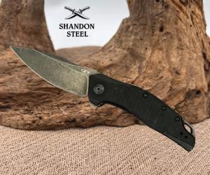 Zero Tolerance ZT 0357BW Assisted Flipper Knife 3.25" 20CV Drop Point G10 (119)