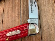 Case Classic Wharncliffe Split Backspring Whittler Red Corn Cob Jigged Bone 6355 1992