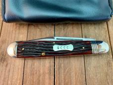 Queen City Cutlery Classics English Jack Antique Green Winterbottom Bone