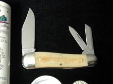 Great Eastern Cutlery GEC Sandstone Smooth Bone Geppetto Whittler Knife NIT 571326 Made In USA