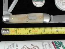 Great Eastern Cutlery GEC Sandstone Smooth Bone Geppetto Whittler Knife NIT 571326 Made In USA
