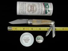 Great Eastern Cutlery GEC Sandstone Smooth Bone Geppetto Whittler Knife NIT 571326 Made In USA