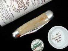Great Eastern Cutlery GEC Sandstone Smooth Bone Geppetto Whittler Knife NIT 571326 Made In USA