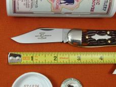 Great Eastern Cutlery GEC Hazelnut Jigged Bone Geppetto Whittler Knife NIT 571326 Made In USA