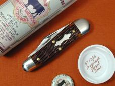 Great Eastern Cutlery GEC Hazelnut Jigged Bone Geppetto Whittler Knife NIT 571326 Made In USA
