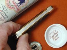 Great Eastern Cutlery GEC Hazelnut Jigged Bone Geppetto Whittler Knife NIT 571326 Made In USA