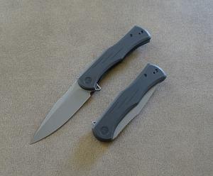 WE Knife Co Primoris Frame Lock Knife Black Titanium SW 20CV Blade - NEW