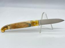 AB ITALY Genuine Mammoth Fossil Lever Lock Automatic IN SHEATH