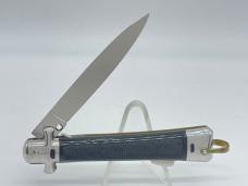 1960s BARGEON INOX France Black Switchblade Automatic