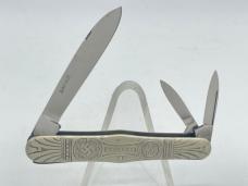 Drittes (Third) Reich Adolf Hitler Signature Nazi Nickel Silver Whittler