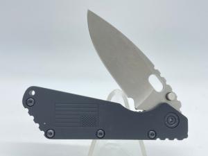 Rare DUANE DWYER CUSTOM Drop Point SMF Black Frame Lock