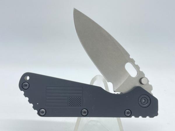 Rare DUANE DWYER CUSTOM Drop Point SMF Black Frame Lock Rare DUANE DWYER CUSTOM Drop Point SMF Black Frame Lock