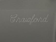 Rare Early PAT & WES CRAWFORD Black Kasper Tactical Liner Lock