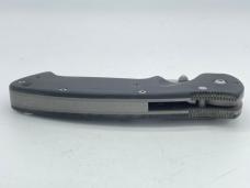 Rare Early PAT & WES CRAWFORD Black Kasper Tactical Liner Lock