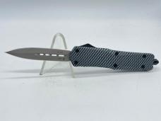 TEMPLAR KNIVES PF-1873 Carbon Fiber Spear Point OTF Auto w/ Pouch & OMP Box