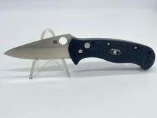 SPYDERCO USA C119P Black Citadel 83mm Automatic w/ OMP Box
