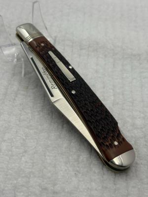 Remington USA 1992 Bullet Knife R1253 Single Blade Folding Lockback "The Guide" (120)