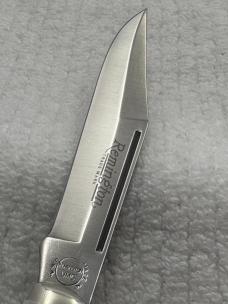 Remington USA 1992 Bullet Knife R1253 Single Blade Folding Lockback "The Guide" (120)