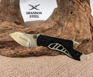 Kershaw Cinder 1025 Pocket Knife Liner Lock Plain Edge Blade Bottle Opener 02