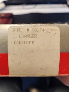 1989 Case XX Changer, NIB with all the Paperwork
