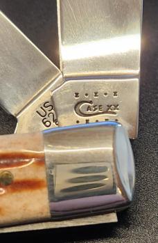 2010 Case Pocket Worn Caramel Bone Trapper