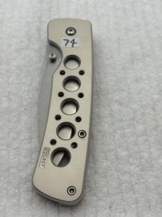 CRKT Vintage Blitz Model 6603 1 Blade Liner Lock Large 5" Closed Pocket Knife (74)