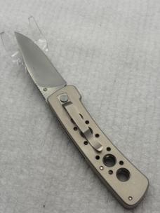 CRKT Vintage Blitz Model 6603 1 Blade Liner Lock Large 5" Closed Pocket Knife (74)