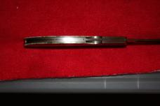 Customized Al Mar Eagle Lockback Knife with Mammoth Tooth Scales Engraving