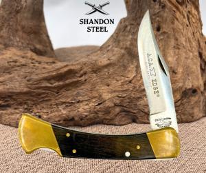 Sears Craftsman USA 95206 Lock Back Hunting Pocket Knife Original Sheath (157)