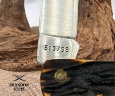 CASE XX USA 5137 SS STAG KENTUCKY BICENTENNIAL SOD BUSTER POCKET KNIFE 1976