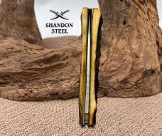 CASE XX USA 5137 SS STAG KENTUCKY BICENTENNIAL SOD BUSTER POCKET KNIFE 1976