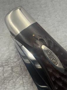 Case XX USA 1970 10 Dot 6265 SAB Two Blade Folding Hunter (76)