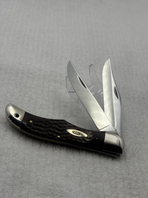 Case XX USA 1970 10 Dot 6265 SAB Two Blade Folding Hunter (76) Case XX USA 1970 10 Dot 6265 SAB Two Blade Folding Hunter (76)