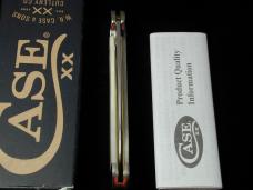 Case xx Smooth Natural Bone Wharncliffe Copperlock Knife 13319 USA Made 2025 61549WL SS
