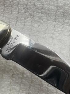Cabela's Quality Made In Japan 2 Blade Lockback Knife(14)