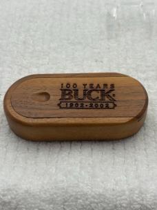 Buck Made In USA 1902-2002 100 Year Commemorative Knife In Wooden Display Box