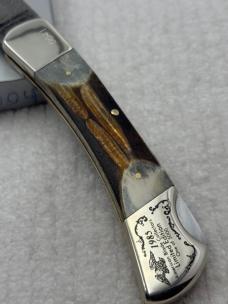 Parker Edwards 1985 American Blade Collectors Limited Edition #0041 of 5000 Damascus