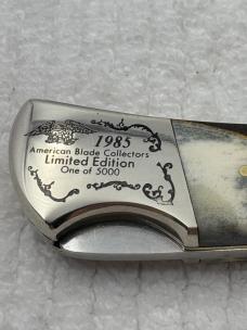 Parker Edwards 1985 American Blade Collectors Limited Edition #0041 of 5000 Damascus