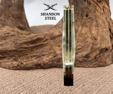 GERMAN BULL BRAND Faux Pearl Cracked Ice 3 Blade Stockman Pocket Knife (160)