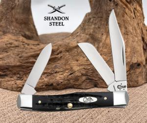 Case xx Medium Stockman Knife Jigged Genuine Buffalo Horn Stainless Pocket 65012