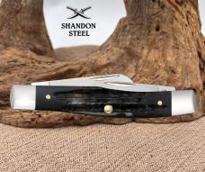Case xx Medium Stockman Knife Jigged Genuine Buffalo Horn Stainless Pocket 65012