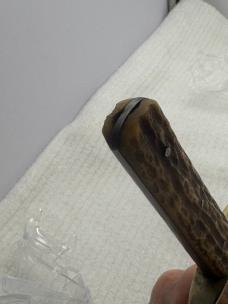 Joseph Allen & Sons Non-XLL Fixed Blade Vintage Hunting Knife Made In Sheffield England (26)