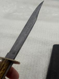 Joseph Allen & Sons Non-XLL Fixed Blade Vintage Hunting Knife Made In Sheffield England (26)