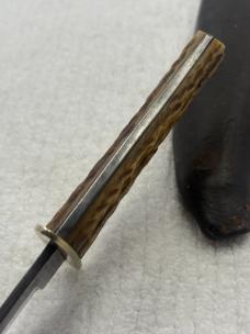Joseph Allen & Sons Non-XLL Fixed Blade Vintage Hunting Knife Made In Sheffield England (26)