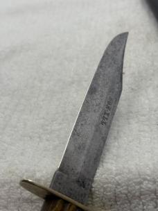Joseph Allen & Sons Non-XLL Fixed Blade Vintage Hunting Knife Made In Sheffield England (26)